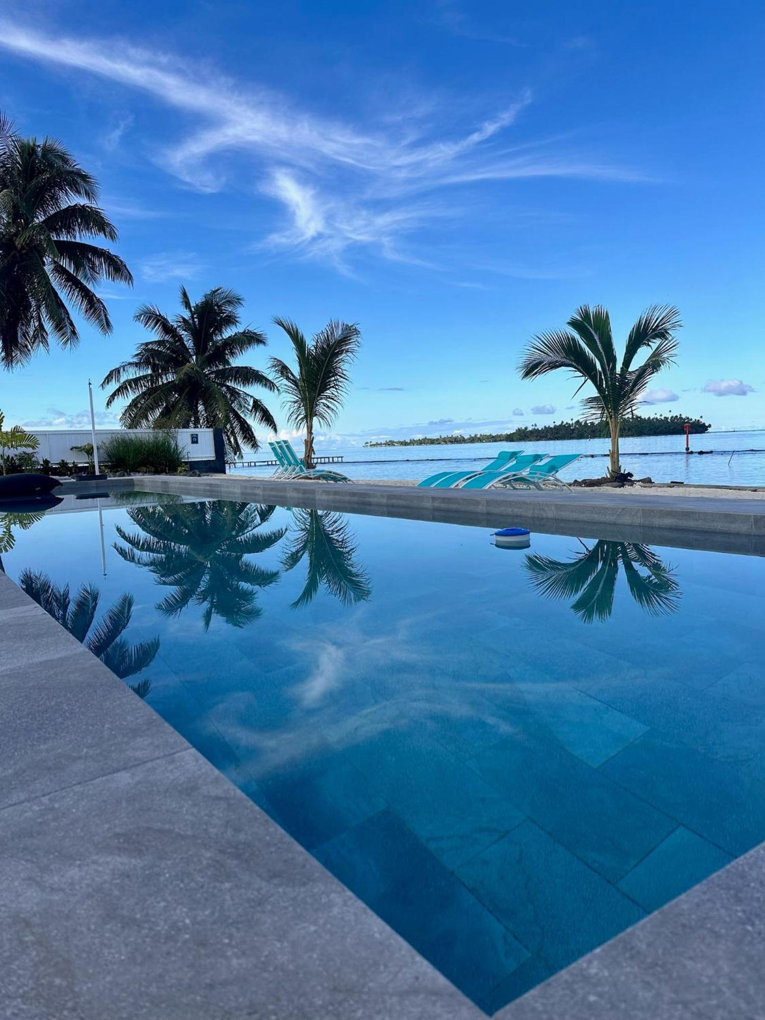 Pension Irivai Appartement Puatou 1 Chambre Bord De Mer อุตูโรอา ภายนอก รูปภาพ