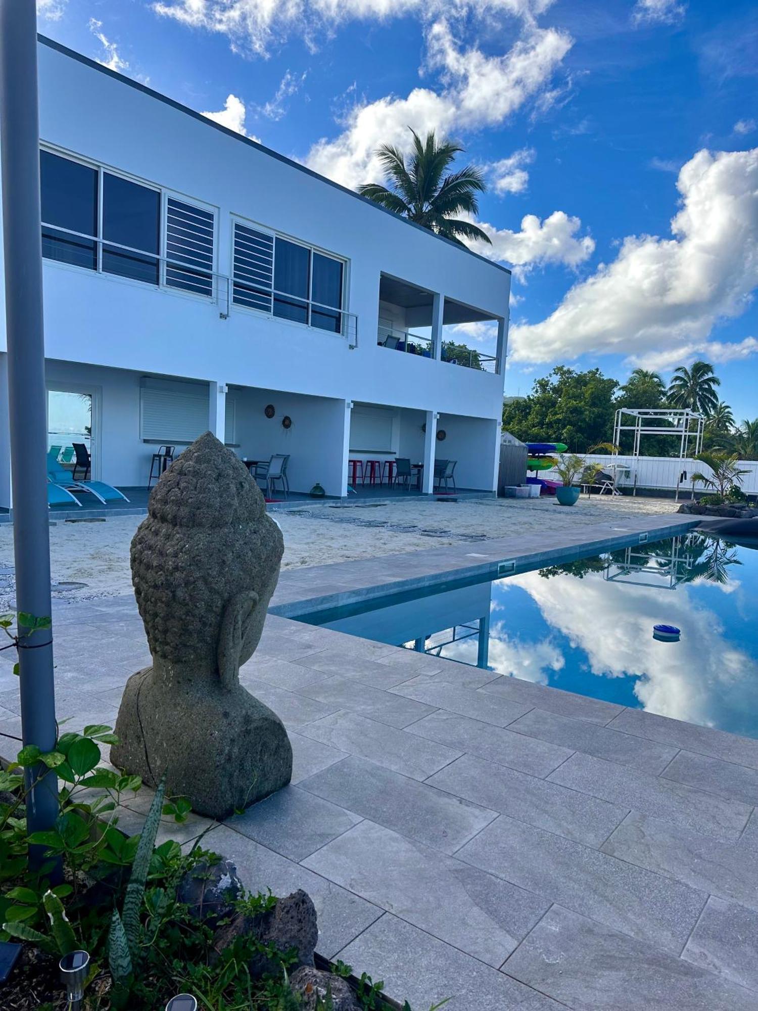 Pension Irivai Appartement Puatou 1 Chambre Bord De Mer อุตูโรอา ภายนอก รูปภาพ