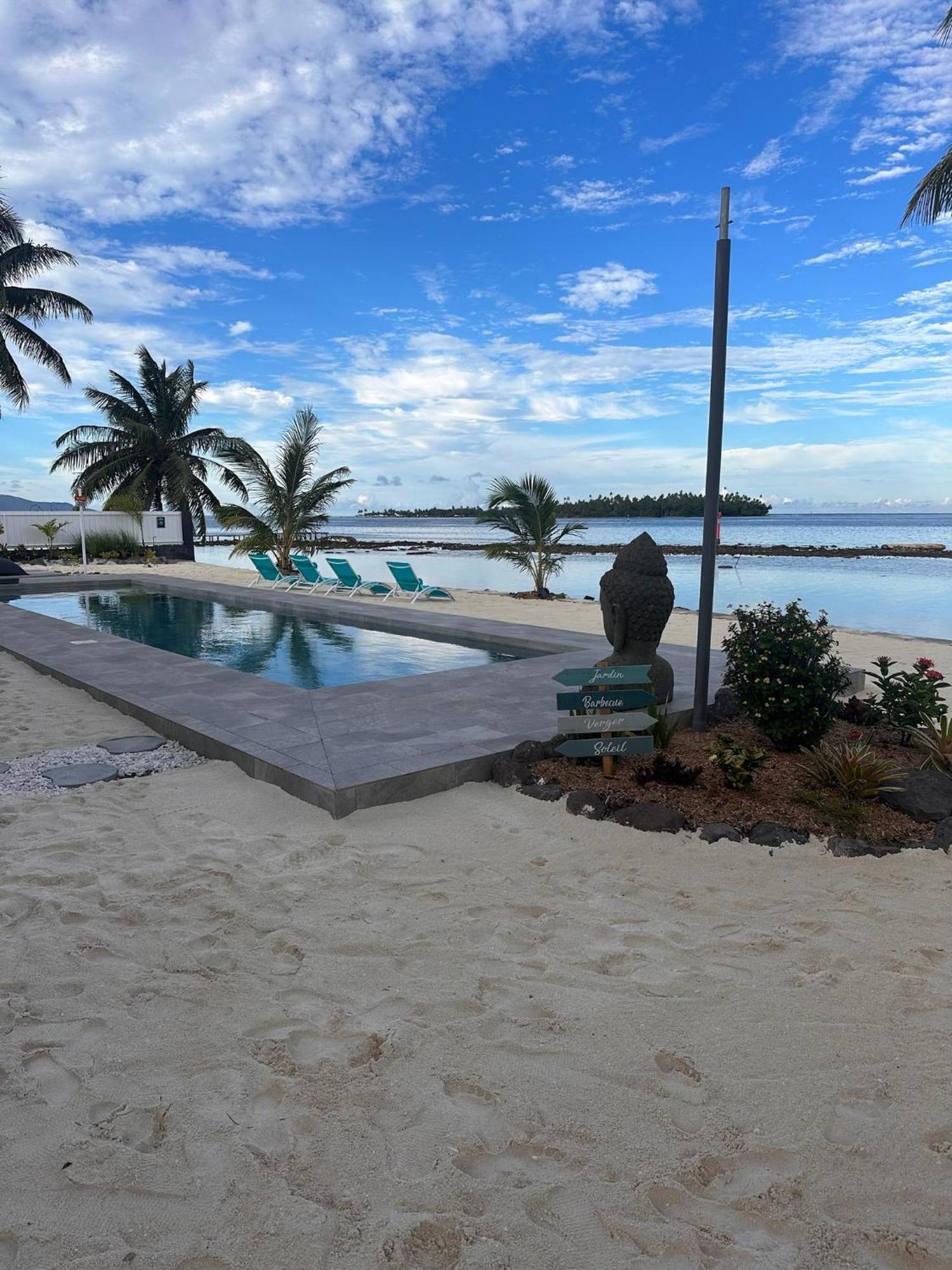 Pension Irivai Appartement Puatou 1 Chambre Bord De Mer อุตูโรอา ภายนอก รูปภาพ