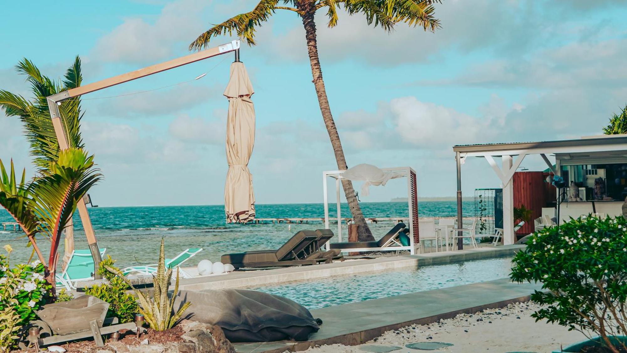 Pension Irivai Appartement Puatou 1 Chambre Bord De Mer อุตูโรอา ภายนอก รูปภาพ