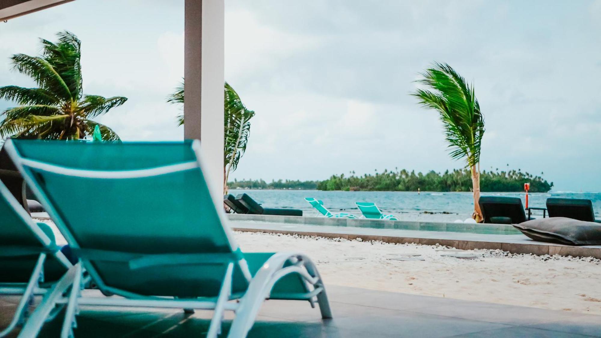 Pension Irivai Appartement Puatou 1 Chambre Bord De Mer อุตูโรอา ภายนอก รูปภาพ