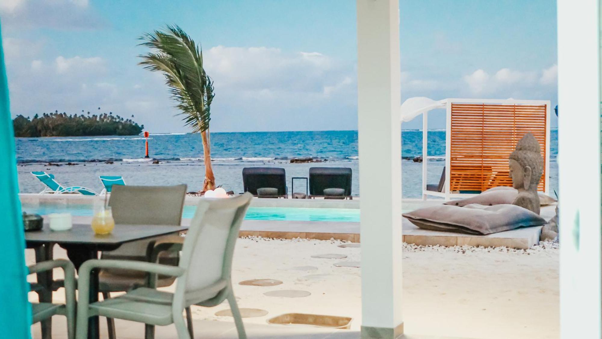 Pension Irivai Appartement Puatou 1 Chambre Bord De Mer อุตูโรอา ภายนอก รูปภาพ