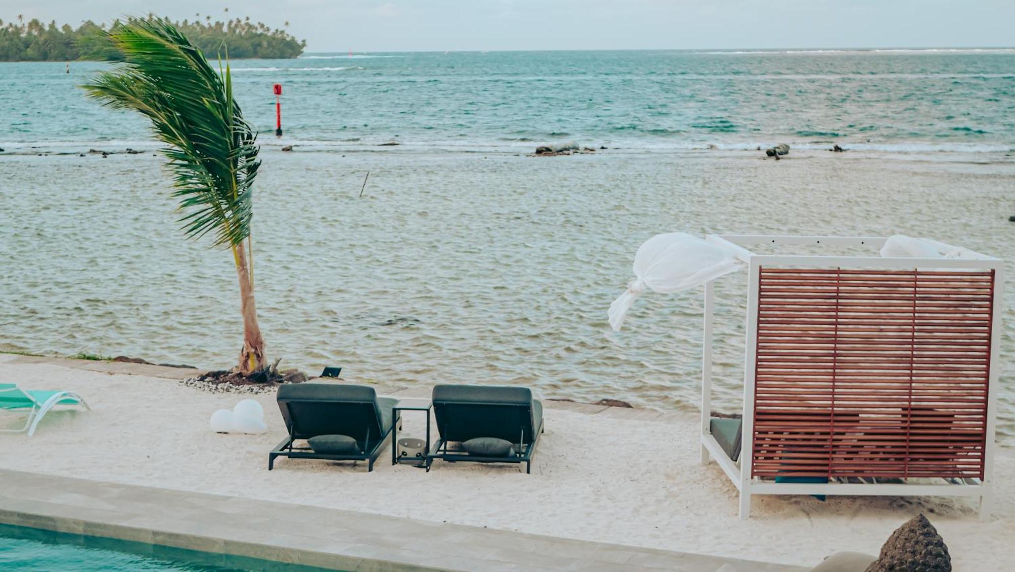 Pension Irivai Appartement Puatou 1 Chambre Bord De Mer อุตูโรอา ภายนอก รูปภาพ