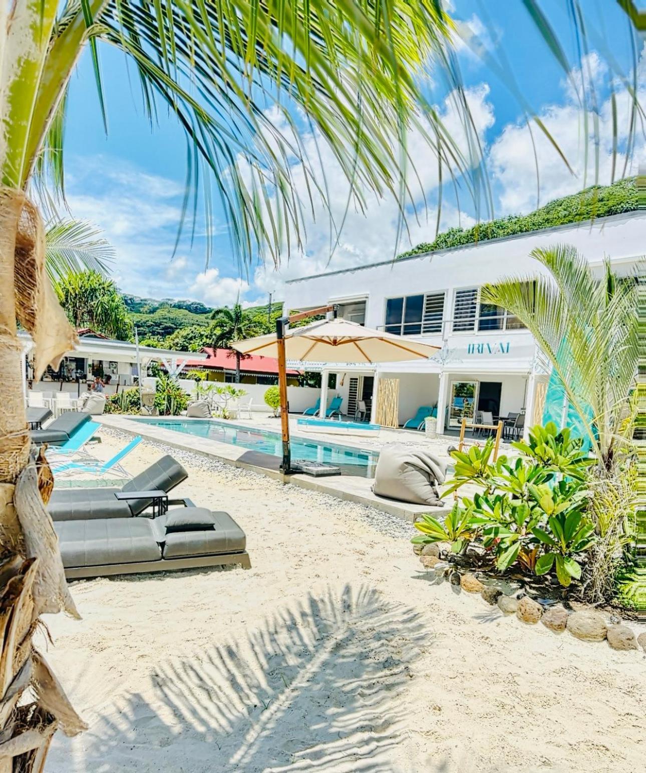Pension Irivai Appartement Puatou 1 Chambre Bord De Mer อุตูโรอา ภายนอก รูปภาพ