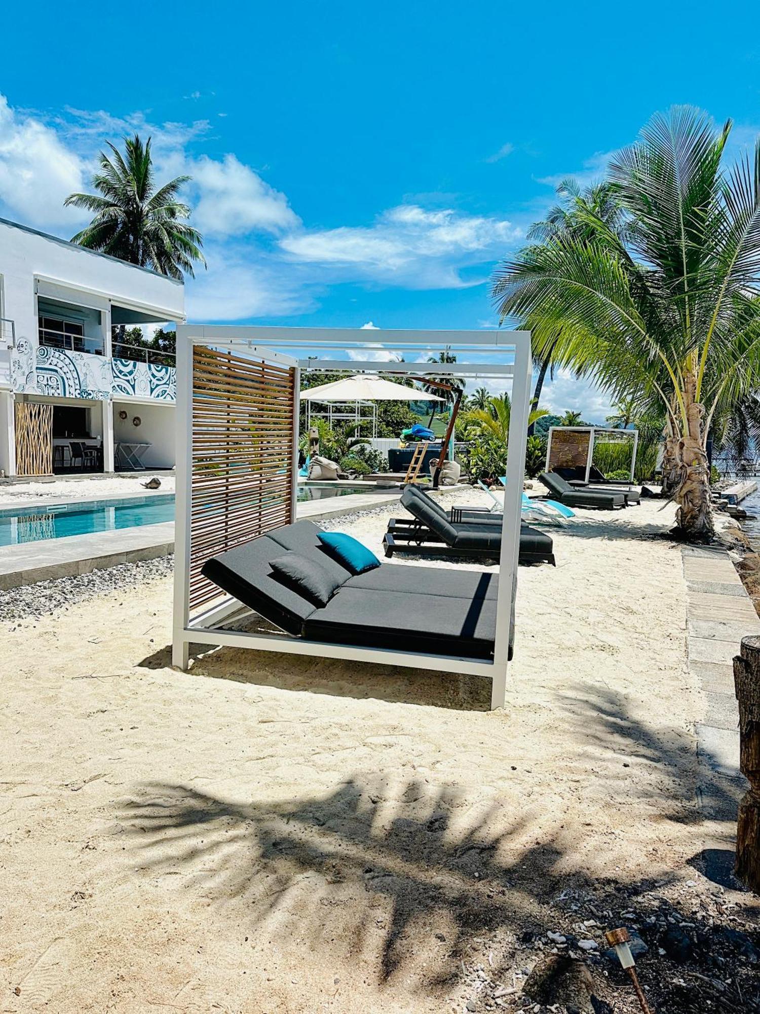 Pension Irivai Appartement Puatou 1 Chambre Bord De Mer อุตูโรอา ภายนอก รูปภาพ