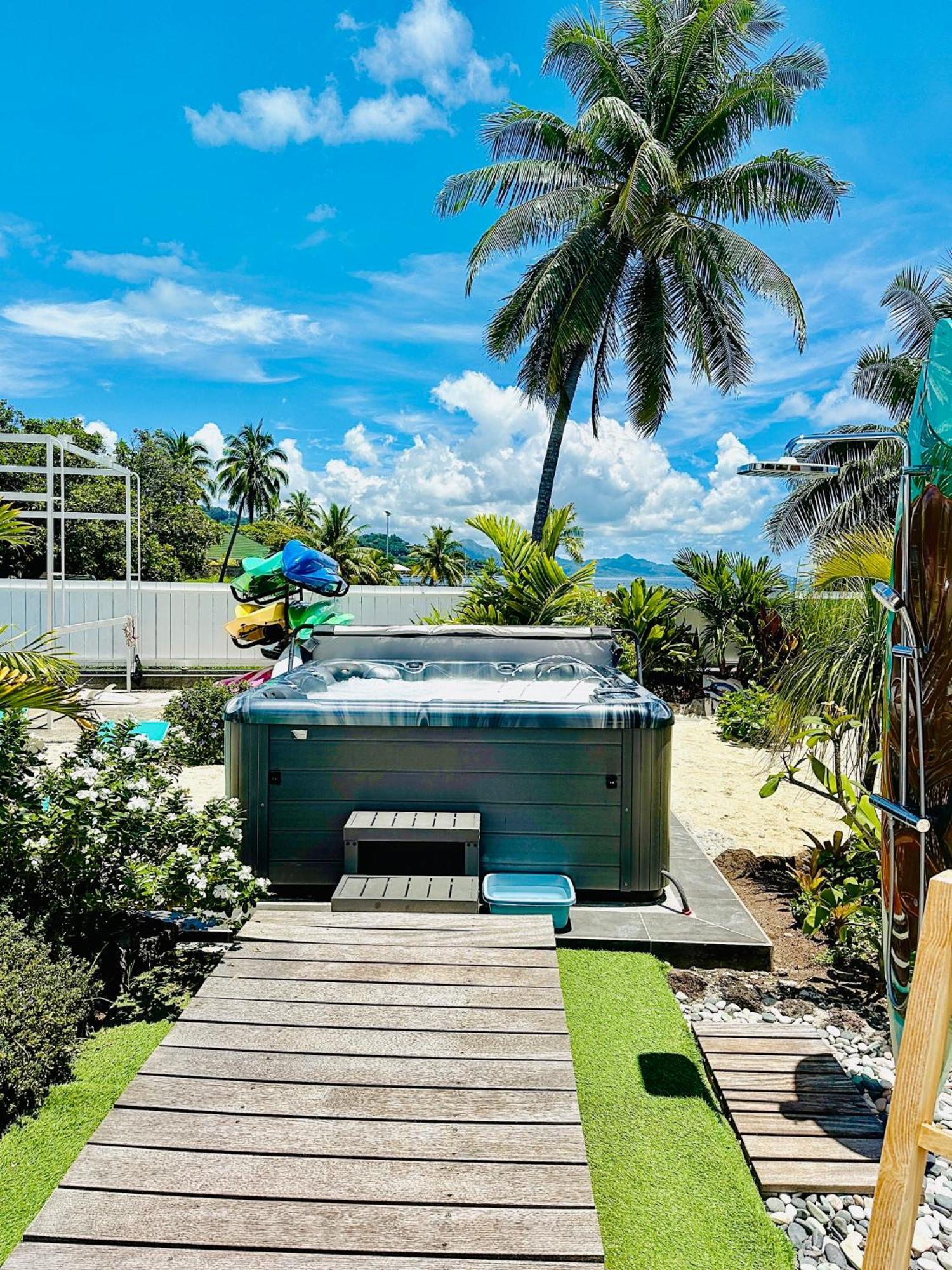 Pension Irivai Appartement Puatou 1 Chambre Bord De Mer อุตูโรอา ภายนอก รูปภาพ
