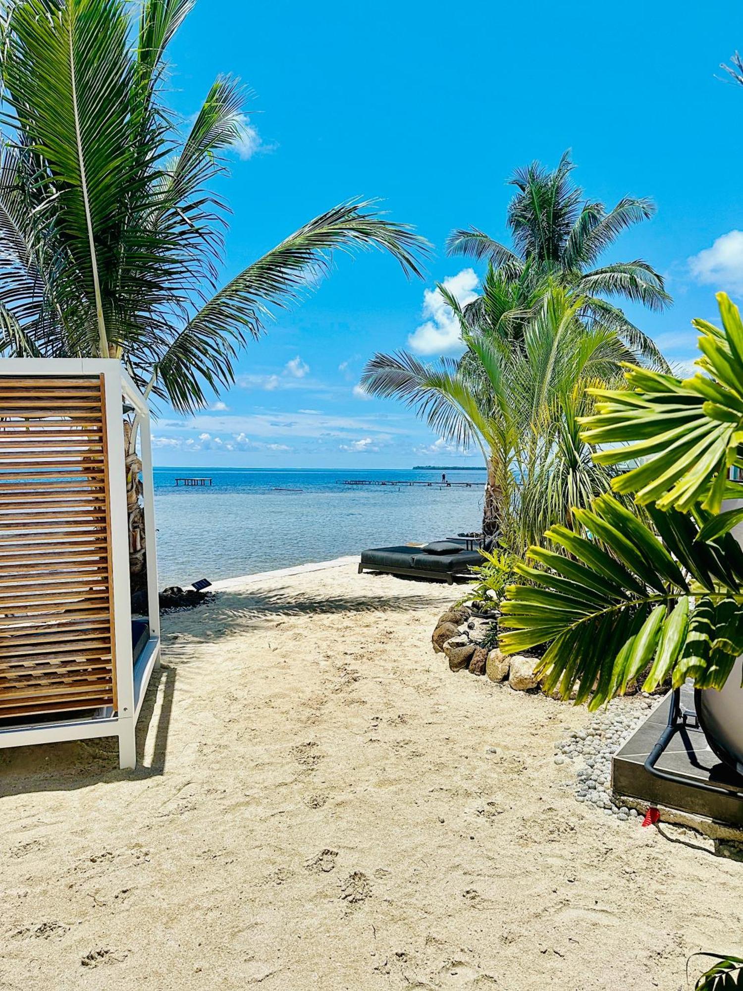 Pension Irivai Appartement Puatou 1 Chambre Bord De Mer อุตูโรอา ภายนอก รูปภาพ
