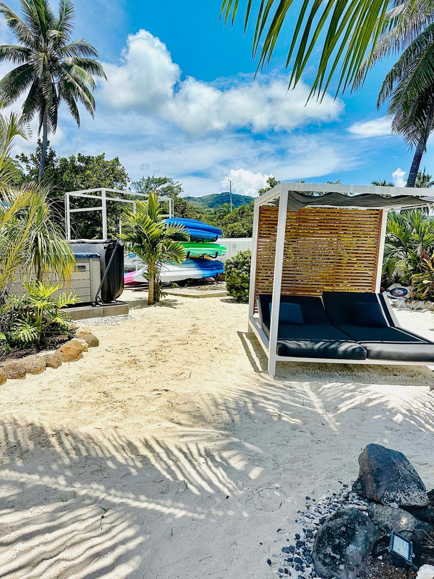 Pension Irivai Appartement Puatou 1 Chambre Bord De Mer อุตูโรอา ภายนอก รูปภาพ