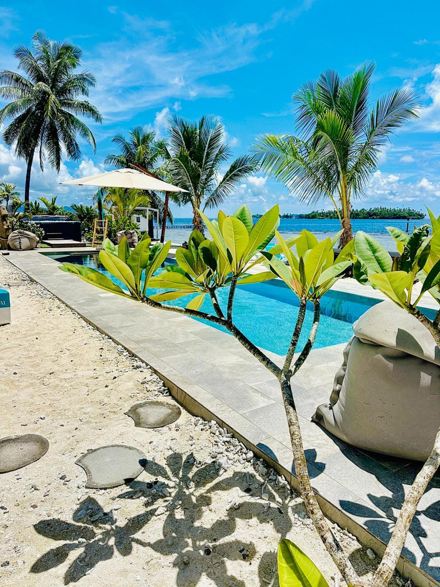 Pension Irivai Appartement Puatou 1 Chambre Bord De Mer อุตูโรอา ภายนอก รูปภาพ