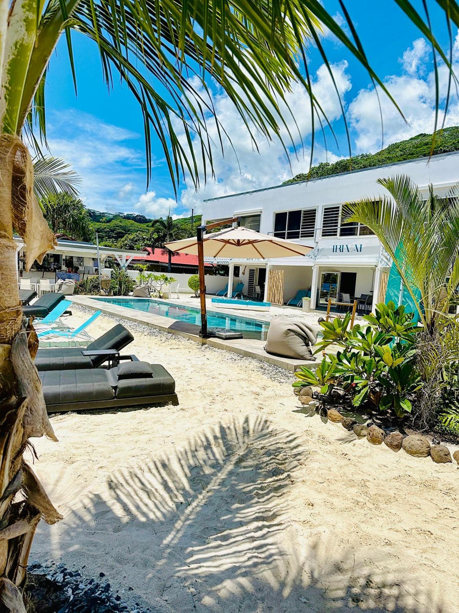Pension Irivai Appartement Puatou 1 Chambre Bord De Mer อุตูโรอา ภายนอก รูปภาพ