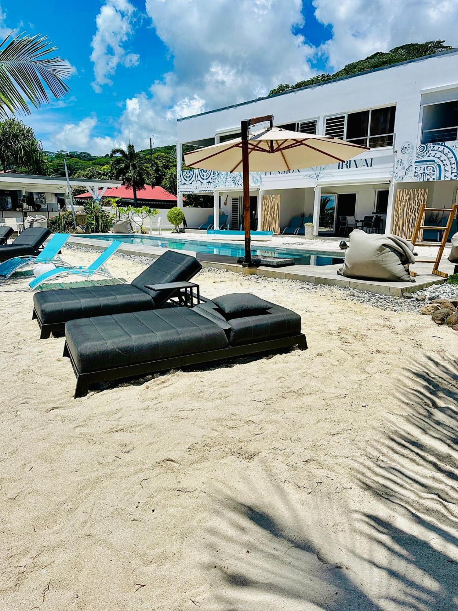 Pension Irivai Appartement Puatou 1 Chambre Bord De Mer อุตูโรอา ภายนอก รูปภาพ