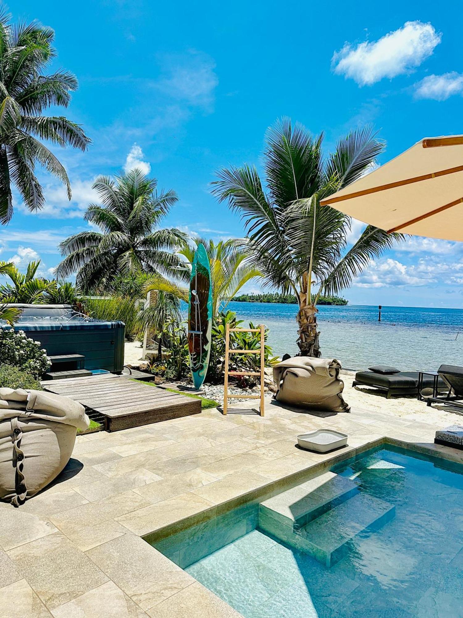 Pension Irivai Appartement Puatou 1 Chambre Bord De Mer อุตูโรอา ภายนอก รูปภาพ