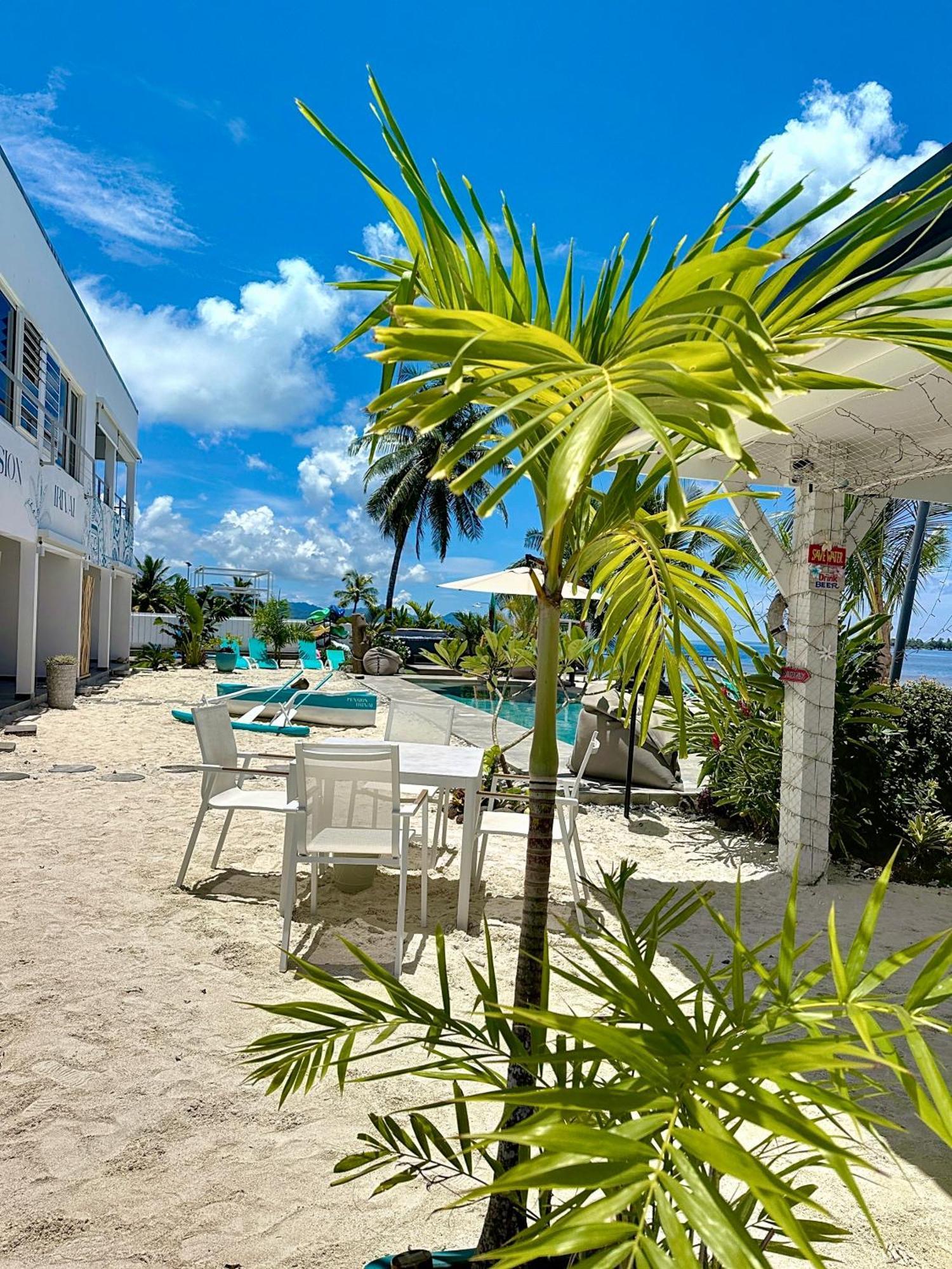Pension Irivai Appartement Puatou 1 Chambre Bord De Mer อุตูโรอา ภายนอก รูปภาพ