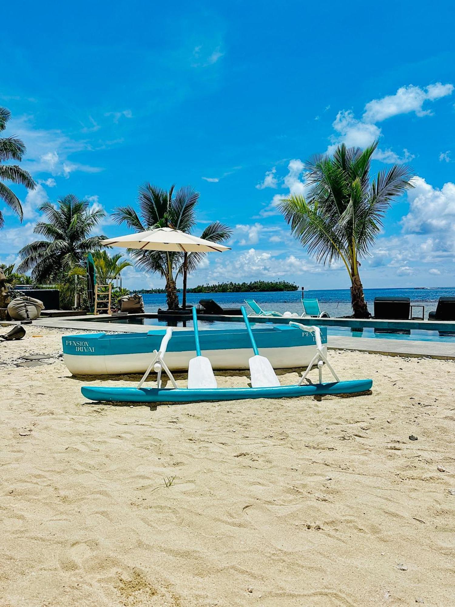 Pension Irivai Appartement Puatou 1 Chambre Bord De Mer อุตูโรอา ภายนอก รูปภาพ
