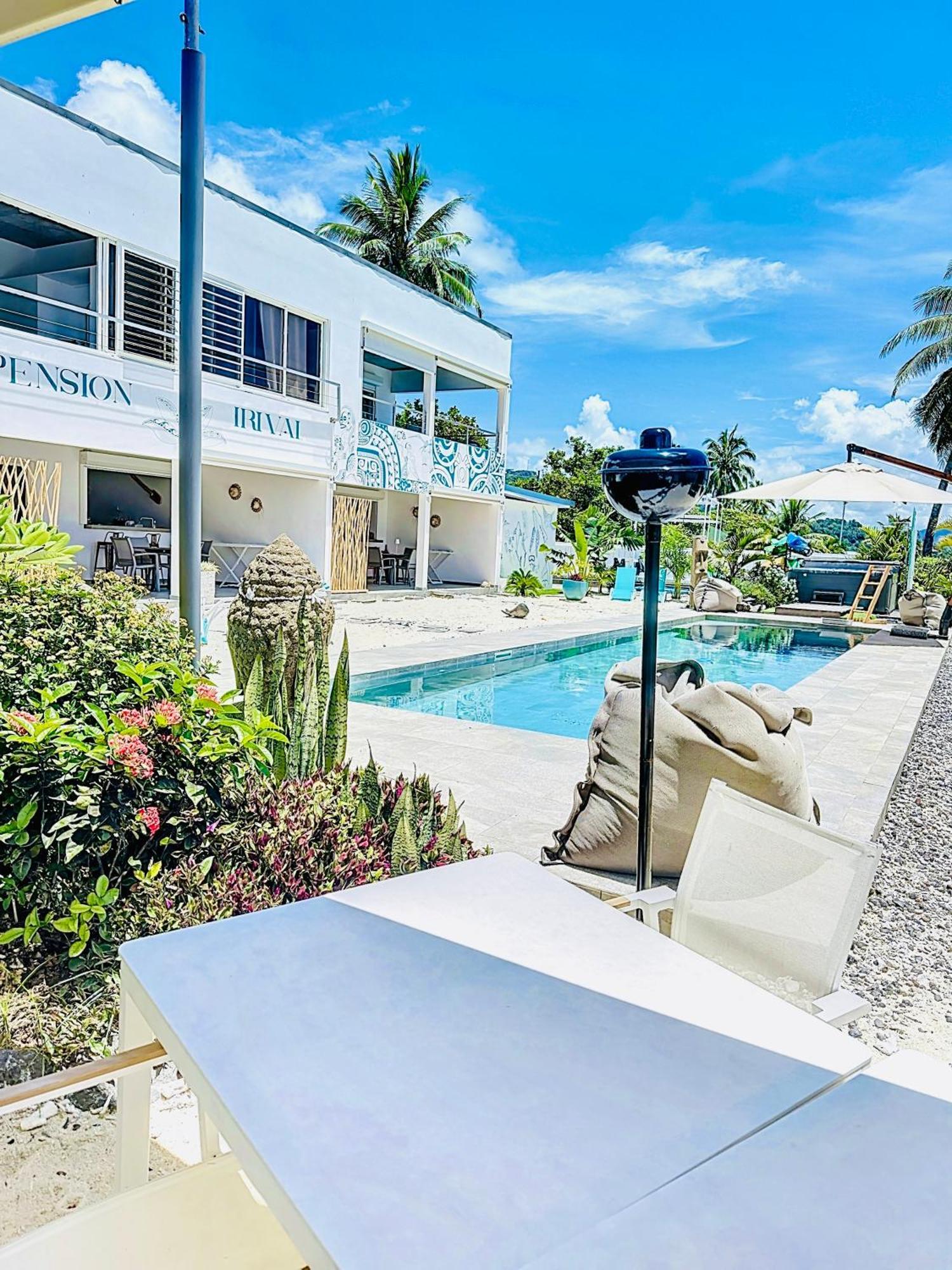 Pension Irivai Appartement Puatou 1 Chambre Bord De Mer อุตูโรอา ภายนอก รูปภาพ