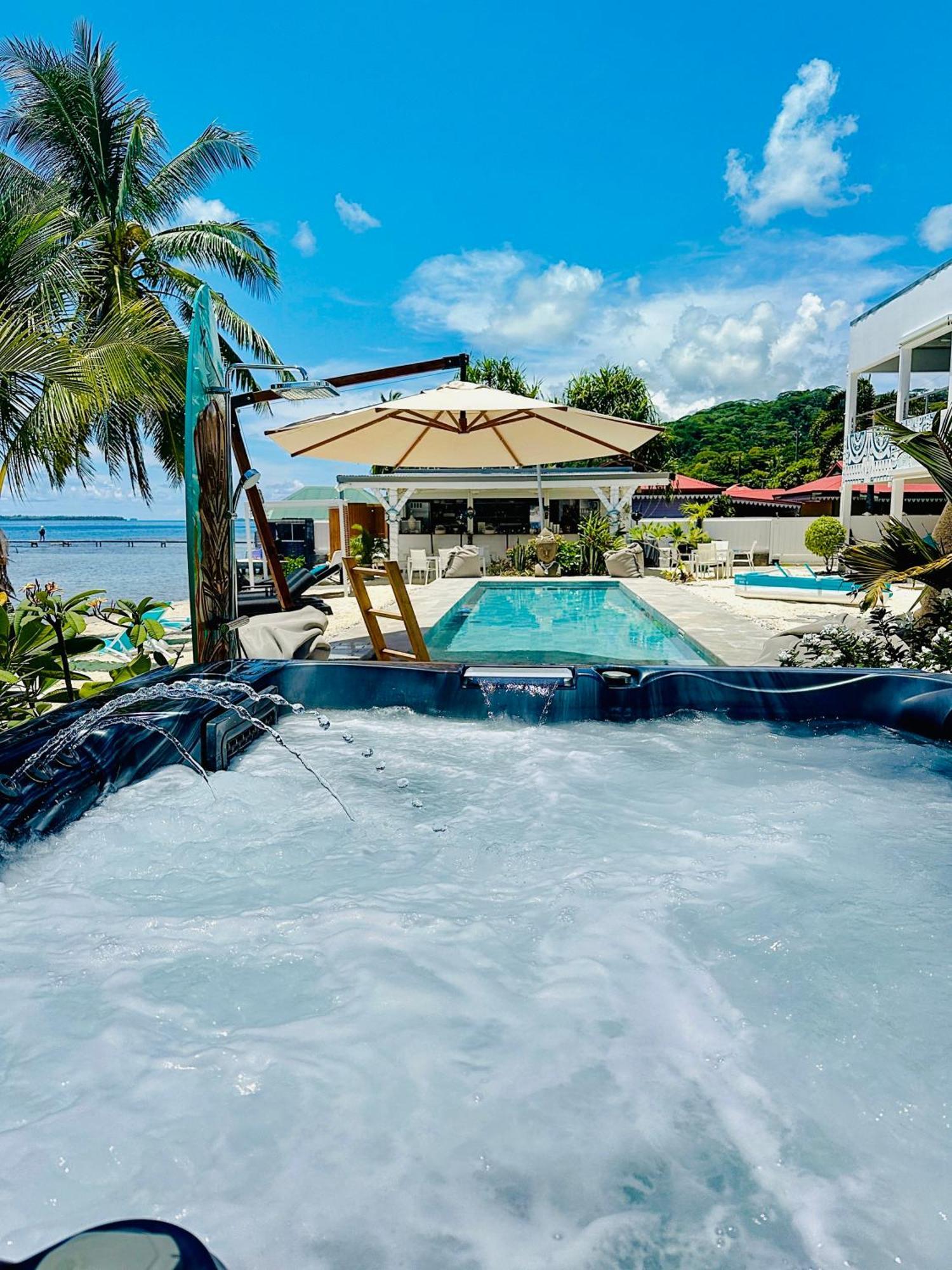 Pension Irivai Appartement Puatou 1 Chambre Bord De Mer อุตูโรอา ภายนอก รูปภาพ